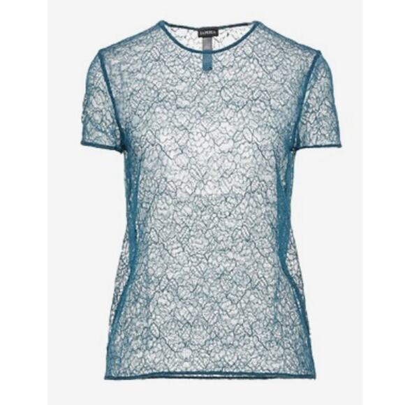 La Perla lace shirt Jade M - Picture 1 of 7
